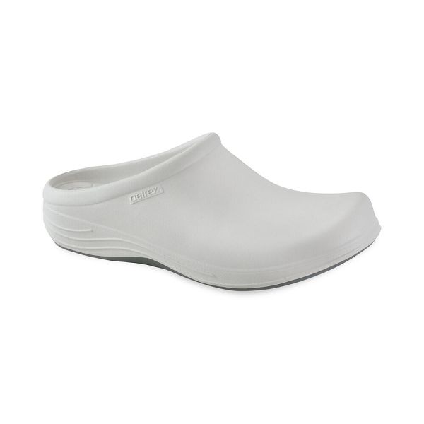 Aetrex Men's Bondi Orthotic Clogs White Shoes UK 8472-033